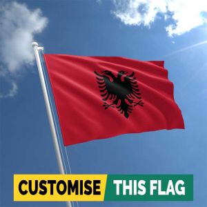 Custom Albania flag