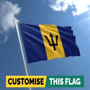 Custom Barbados flag