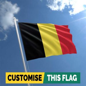 Custom Belgium flag
