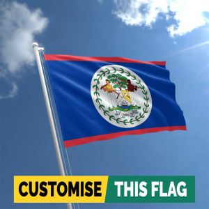 Custom Belize flag