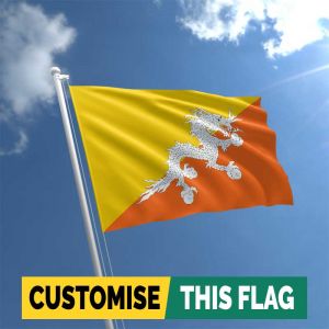 Custom Bhutan flag