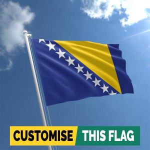 Custom Bosnia Herzegovina flag