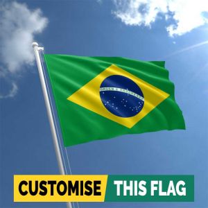 Custom Brazil flag