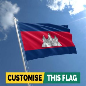 Custom Cambodia flag