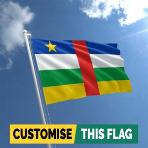 Custom Central African Republic flag