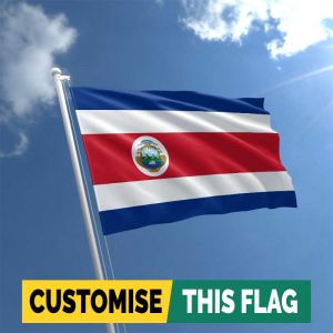 Custom Costa Rica flag