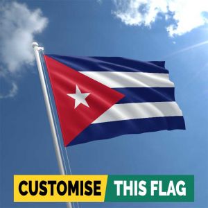 Custom Cuba flag