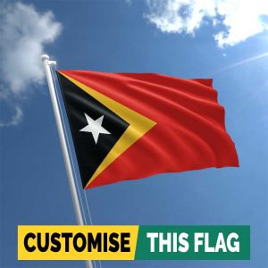 Custom East Timor flag