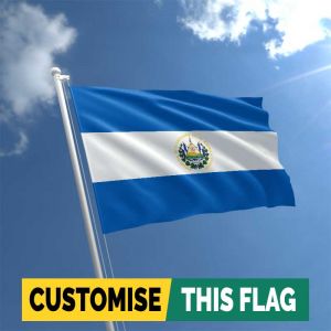 Custom El Salvador flag