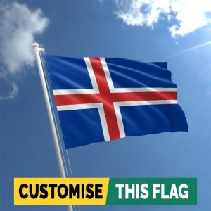Custom Iceland flag