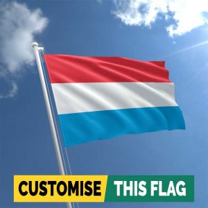 Custom Luxembourg flag