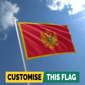 Custom Montenegro flag