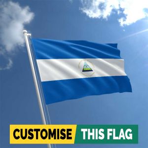 Custom Nicaragua flag