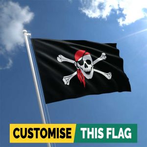 Skull Bandana Pirate flag