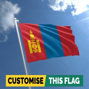 Custom Mongolia flag